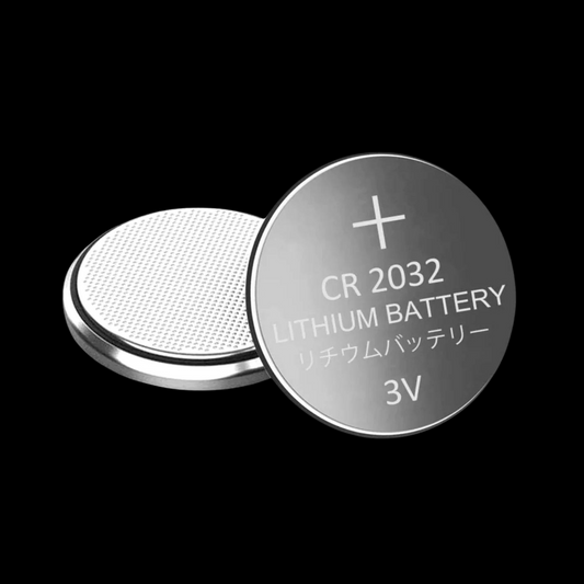 DOUBLE PACK - CR2032 3v Button Battery For Party Glasses
